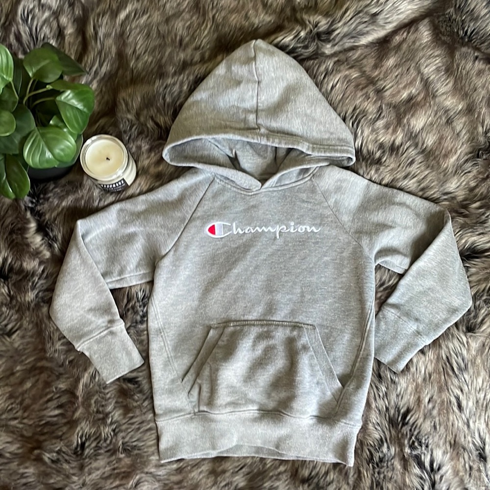 Champion Kids Gray Hoodie